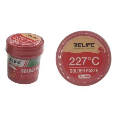 Pasta Soldadura RELIFE RL-406 227°C 40g