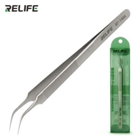 Pinza Curva Relife RT-14SA de Precisión