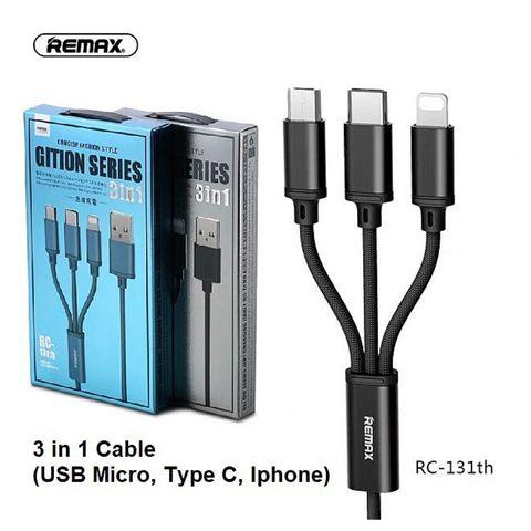 Cable Pulpo Remax RC-131TH V8-TC-IP