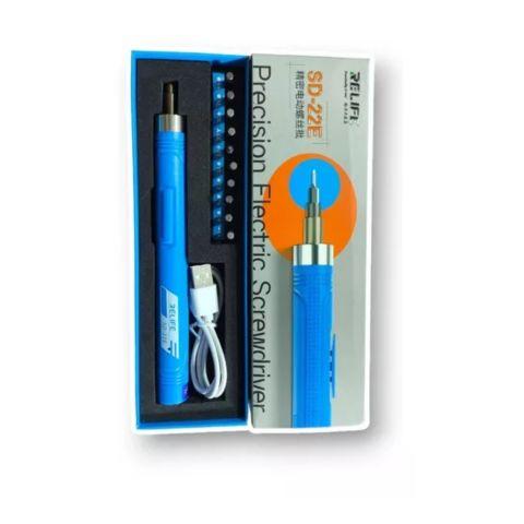 Destornillador Eléctrico Relife SD-22E Recargable Precisión