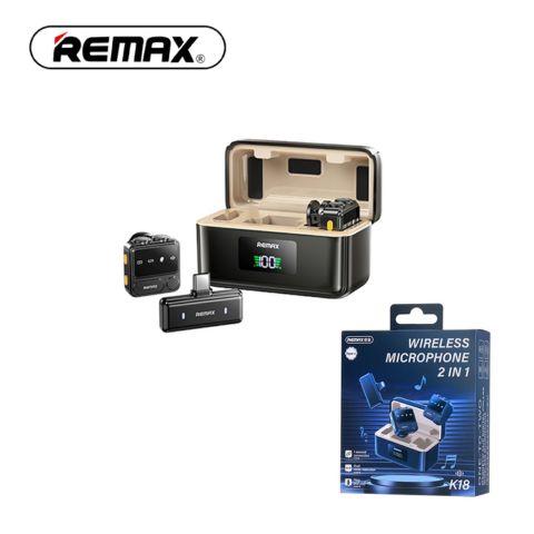 Micrófono Inalámbrico Remax K18 Dual Tipo C