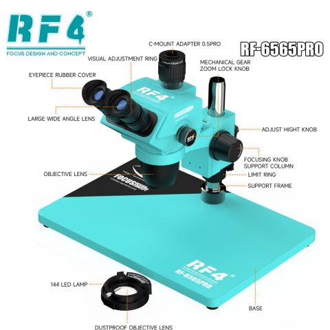 Microscopio Trinocular RF-6565 Pro HD