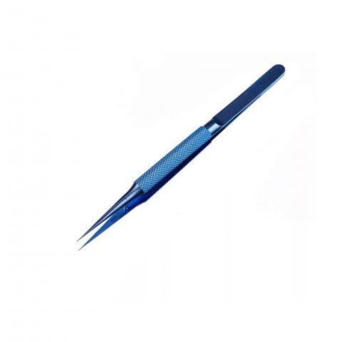 Pinza Recta Relife RT-11C Titanium Azul